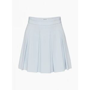 Babaton Savoy Pleated Tennis Skirt - 2 - Cement Blue